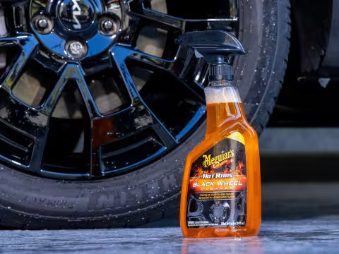 Meguiar's Hot Rims Black Wheel Cleaner, G230524, 24oz (USA IMPORT)