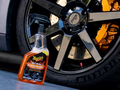 Meguiar's Hot Rims Black Wheel Cleaner, G230524, 24oz (USA IMPORT)