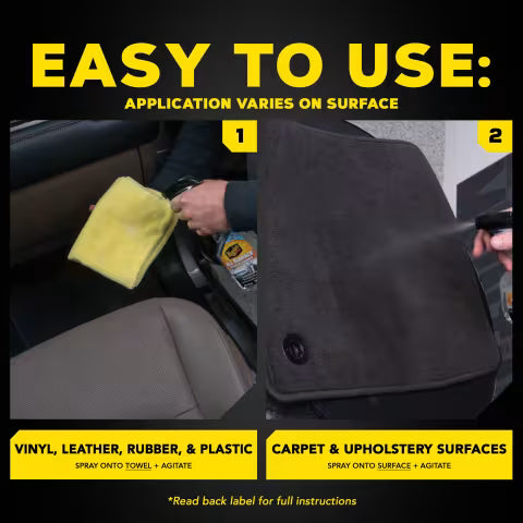Meguiar's All Surface Interior Cleaner, G240616, 16oz (USA IMPORT)