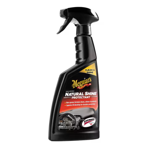 Meguiar's Natural Shine Vinyl & Rubber Protectant, G4116, 16oz (USA IMPORT)