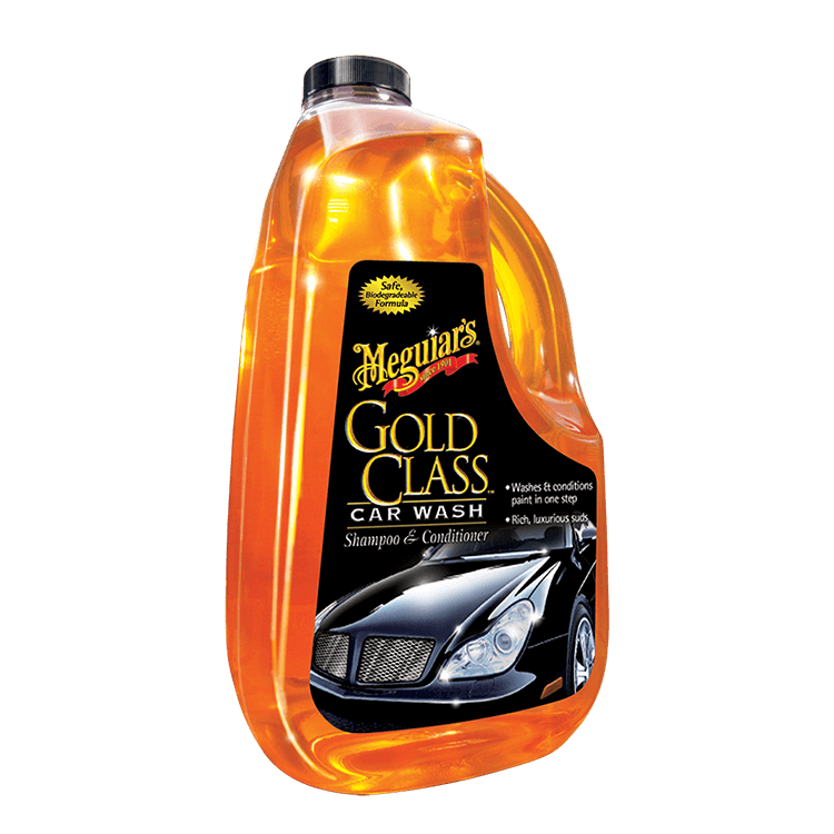 Meguiar's Gold Class Car Wash Shampoo & Conditioner, G7164, 64oz (USA IMPORT)