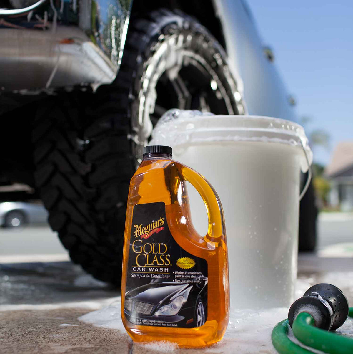 Meguiar's Gold Class Car Wash Shampoo & Conditioner, G7164, 64oz (USA IMPORT)