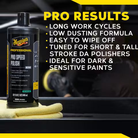 Meguiar's Professional M200 Pro Speed Polish, M20032, 32oz