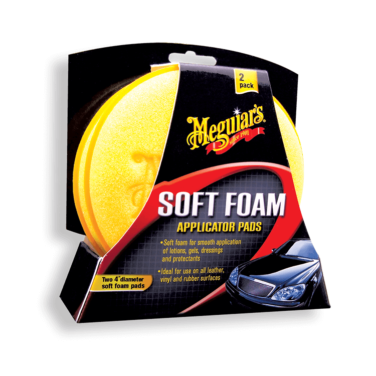 Meguiar's Soft Foam Applicator Pad X3070 USA Import)