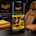 Meguiar's Gold Class Rich Leather Wipes, G10900, 30ct (USA IMPORT)