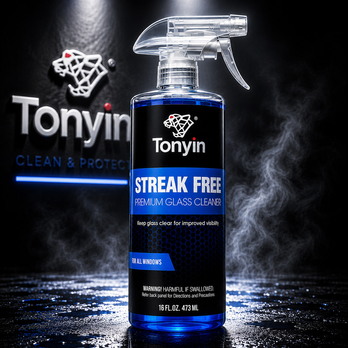 Tonyin STREAK FREE (PREMIUM GLASS CLEANER) 473ml