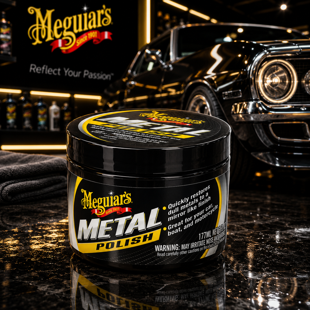 Meguiar's Metal Polish, G211606, 6oz