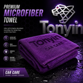 Tonyin 3pcs MICROFIBER Cloth FOR DETAILING (60 x 40cm 400gsm)