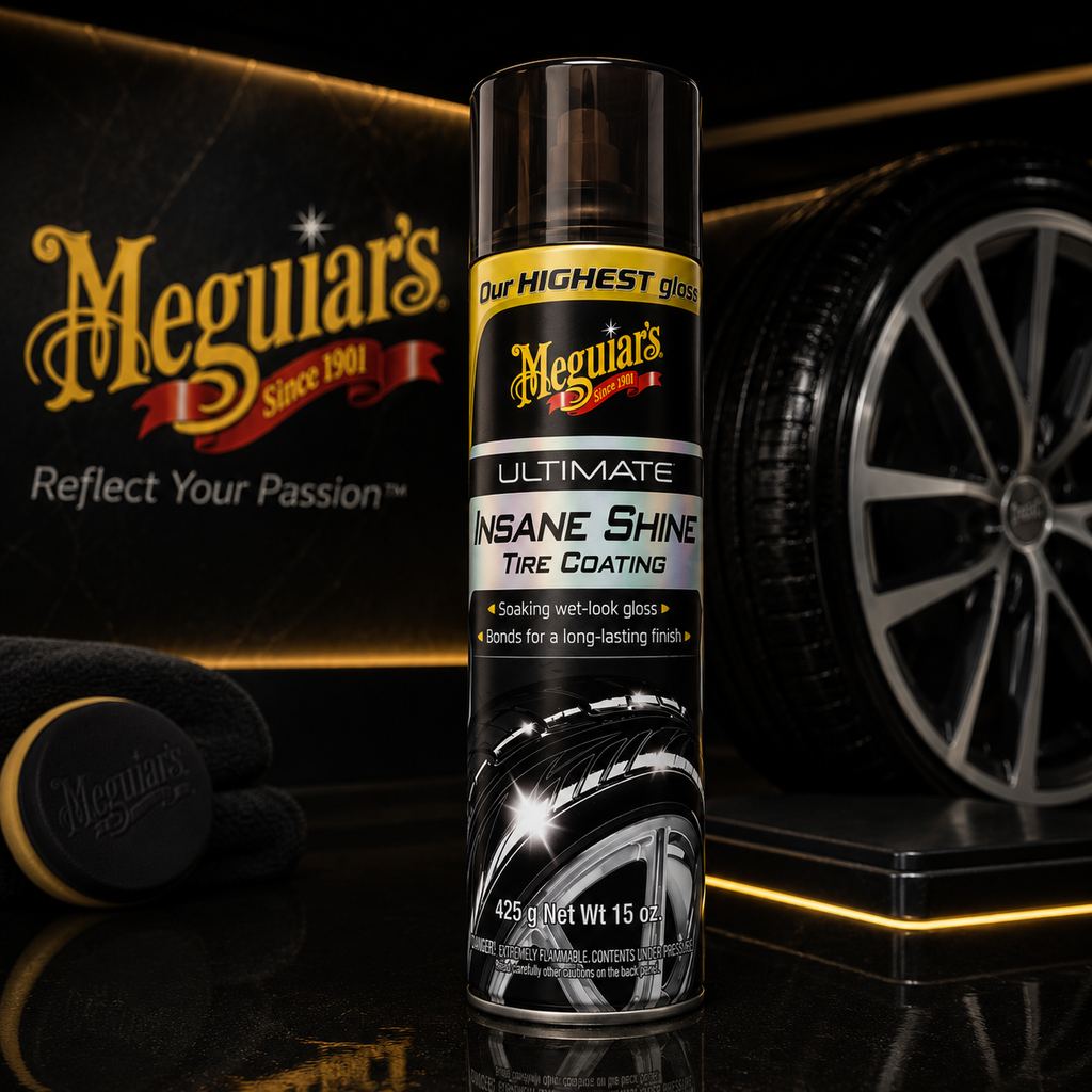 Meguiar's Ultimate Insane Tire Shine, G190315, 15oz (USA IMPORT)