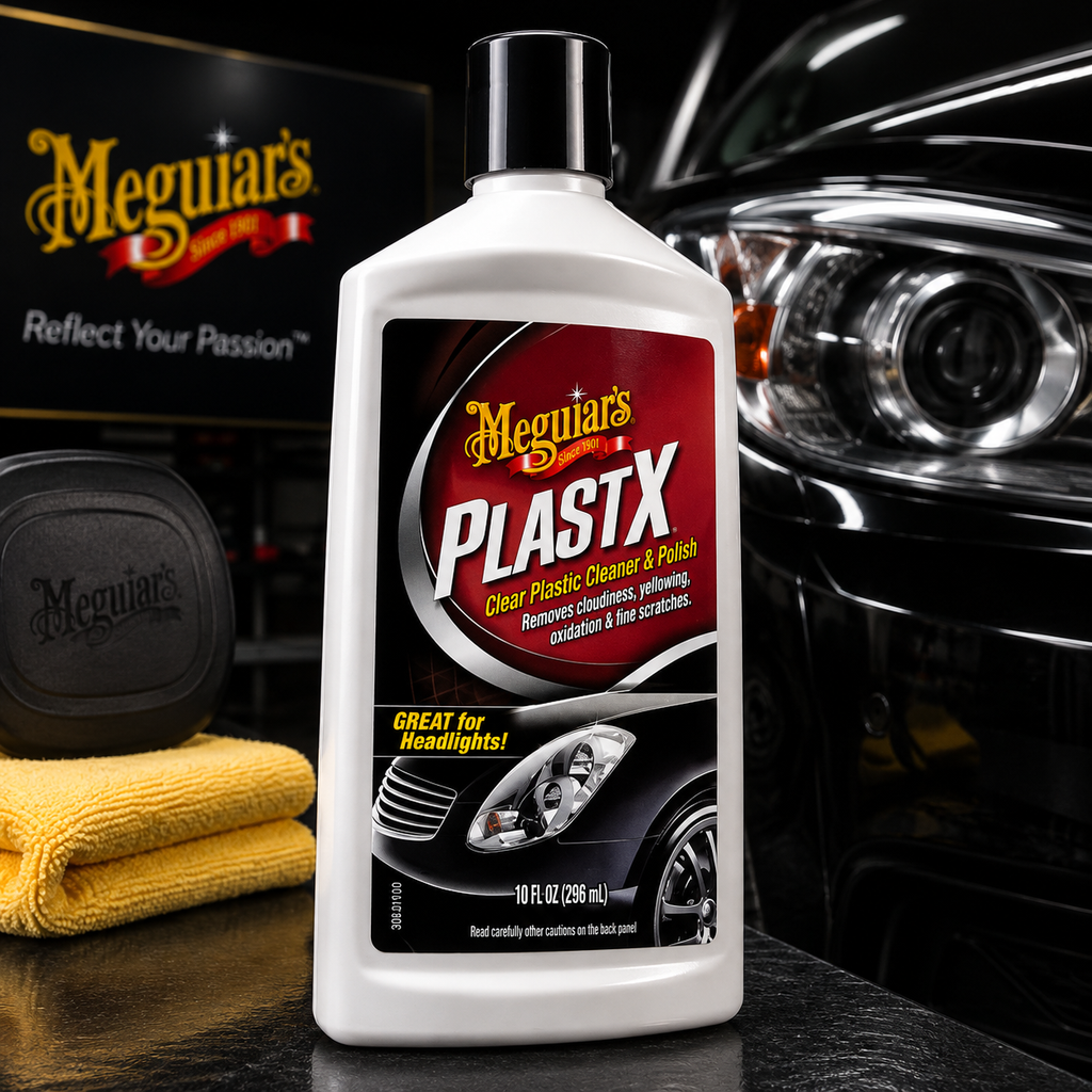 Meguiar's Plastx Clear Plastic Cleaner, G12310, 10oz (USA IMPORT)