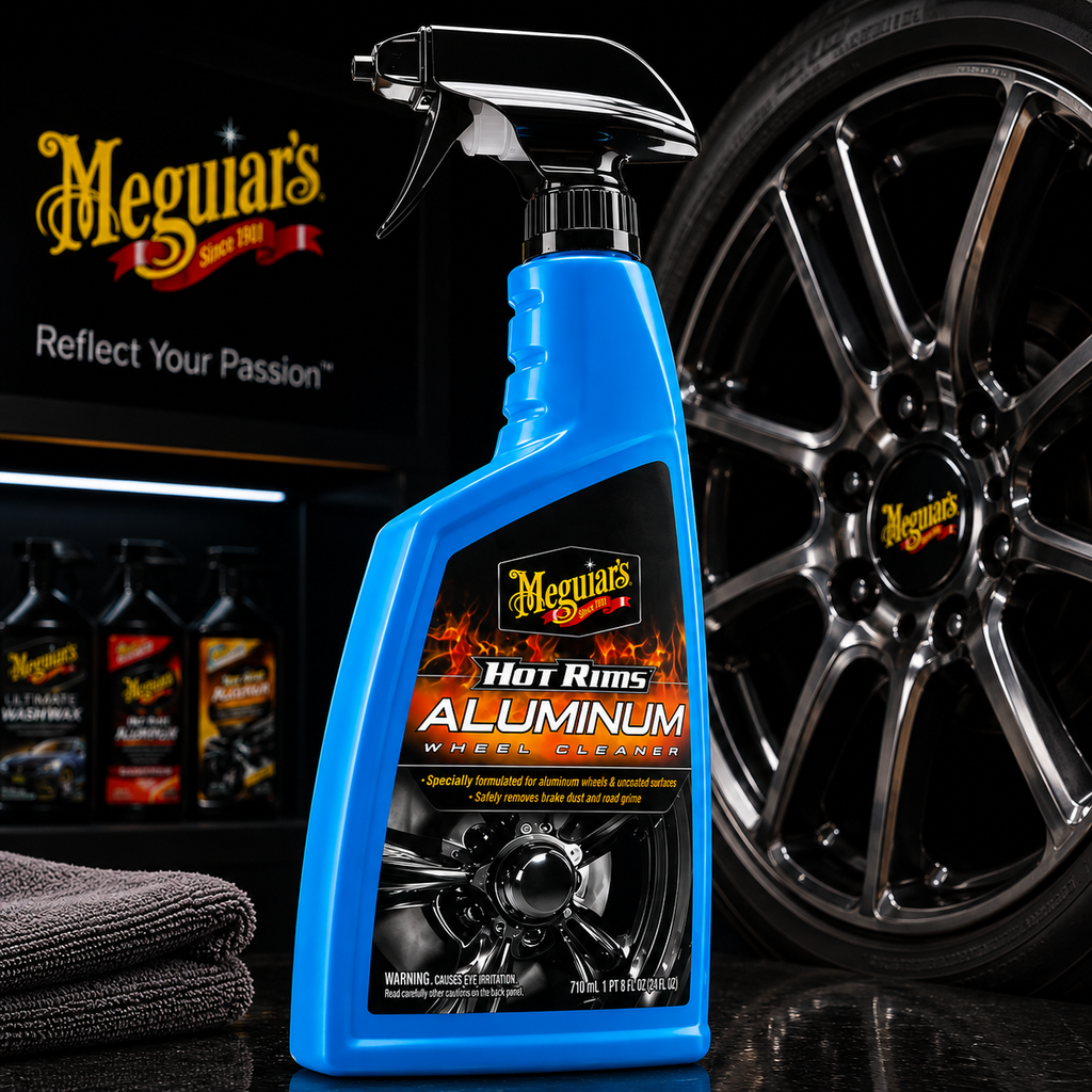 Meguiar's Hot Rims Aluminum Wheel Cleaner, G14324, 24oz