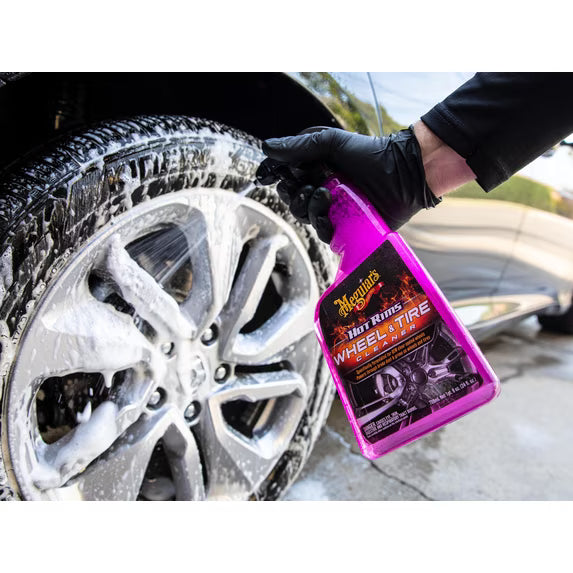 Meguiar's Hot Rims All Wheel Cleaner G9524C, G9524, 24oz (USA IMPORT)