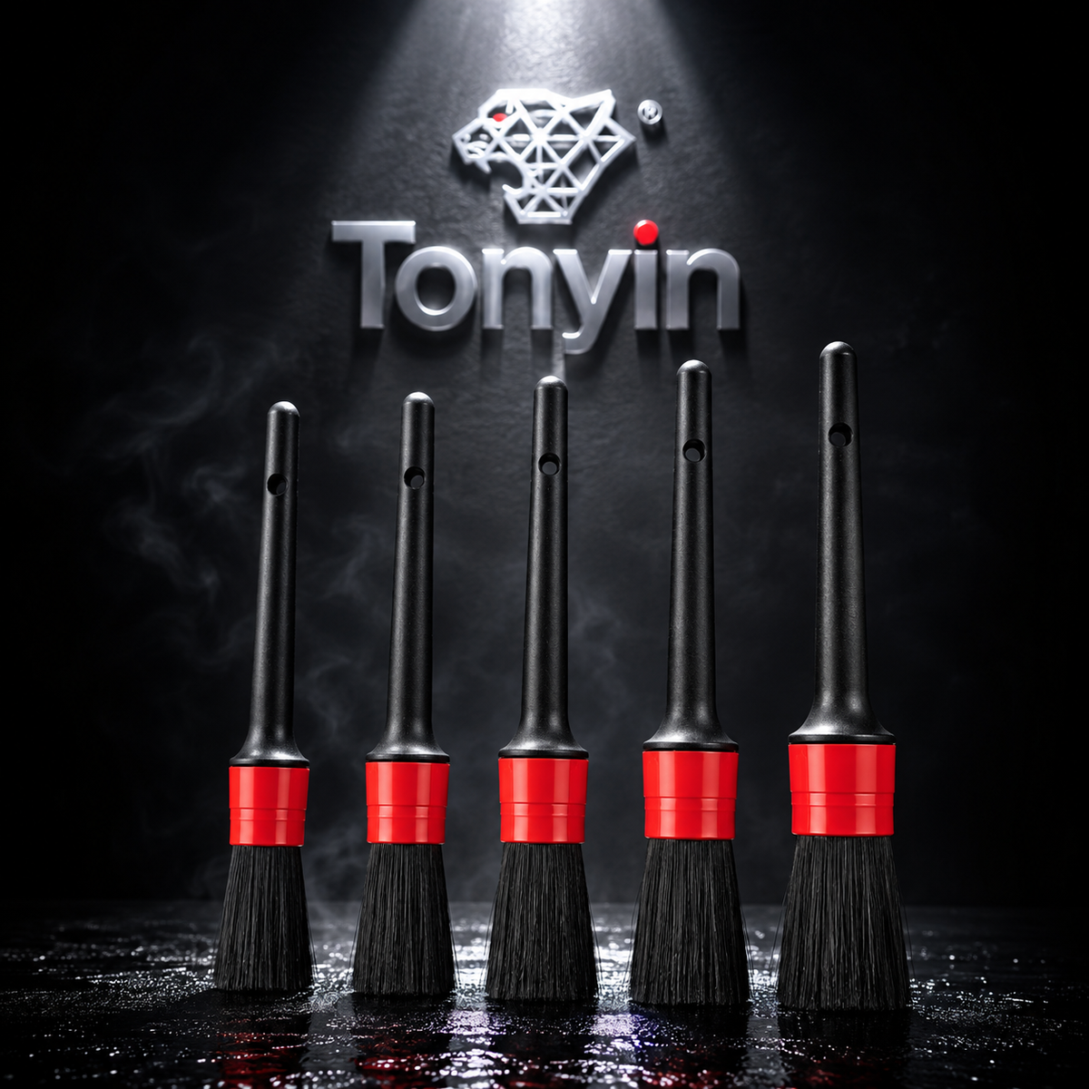 Tonyin DETAILING BRUSH SET--5 PACK 5in1