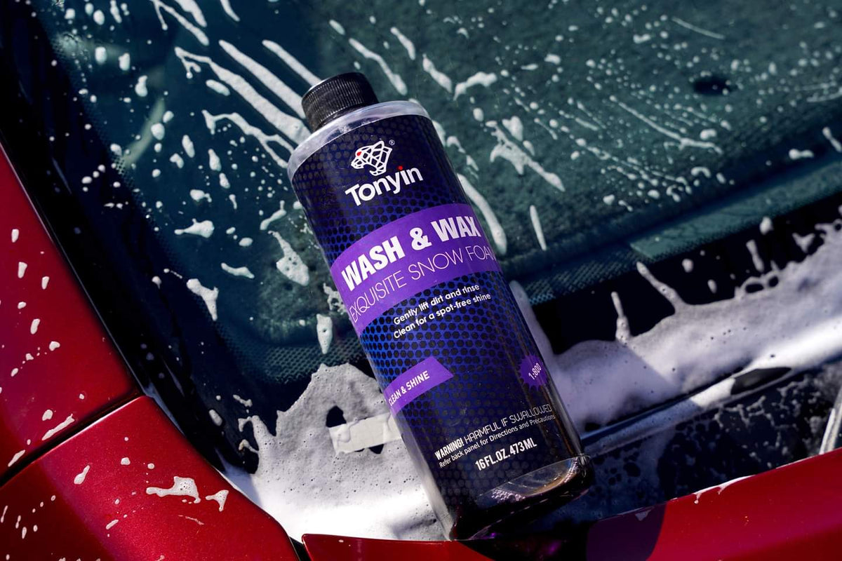 WASH & WAX EXQUISITE SNOW FOAM SHAMPOO 473ML